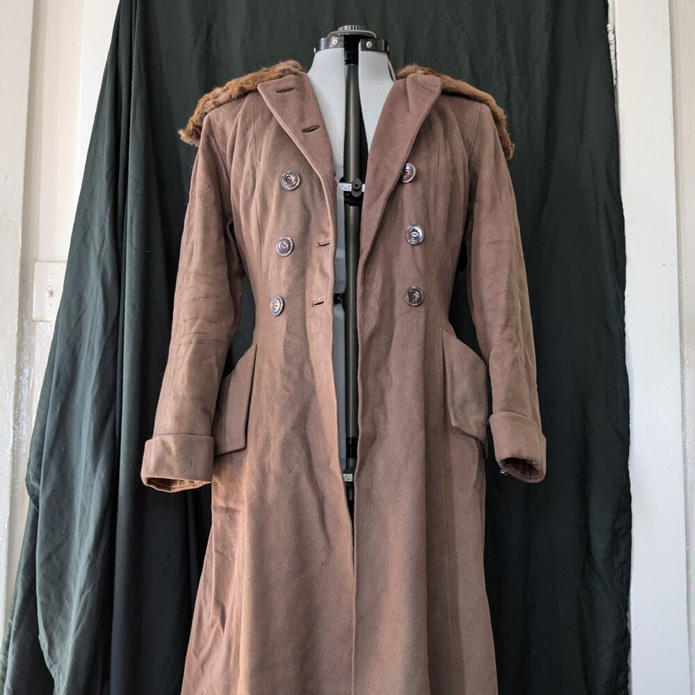 Rosenbaum Co. Vintage brown wool coat